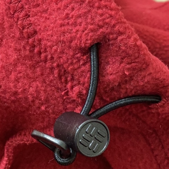 Columbia Red Fleece Jacket - Picture 8 of 10